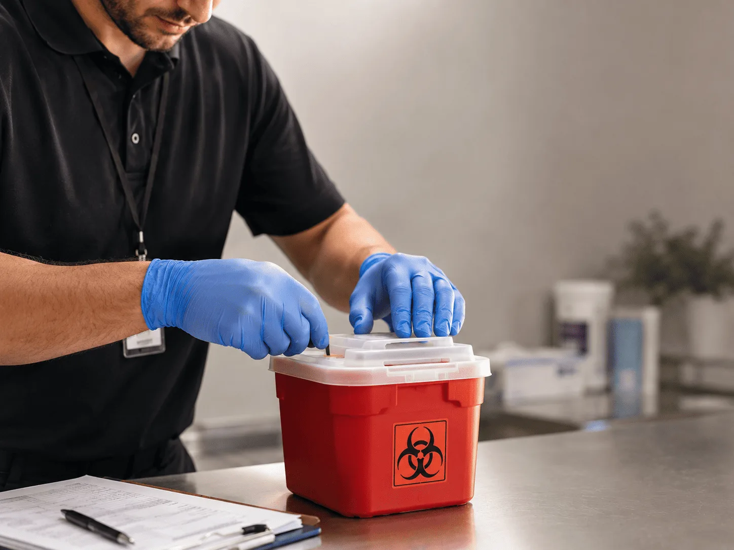 Why choose Sharps Waste Disposal in Saranac, MI